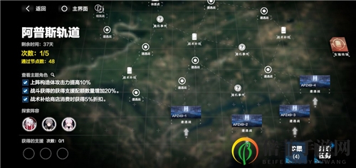 战双帕弥什阿普斯轨道第四区域通关攻略