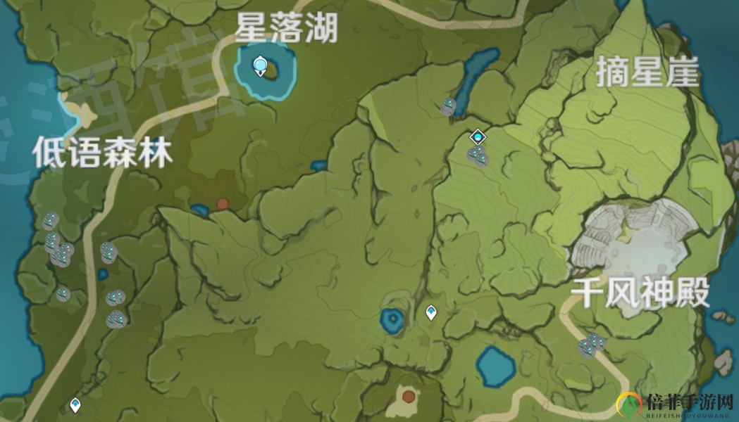 原神小灯草在哪里采集 小灯草刷新位置图分享