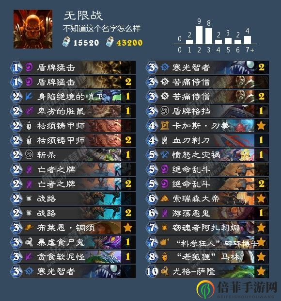 炉石传说无限战士流攻略 卡组搭配及优势详解