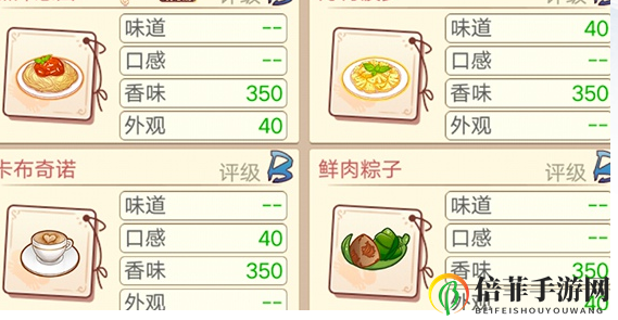 《食之契约》清风字解，餐厅料理配置攻略详析