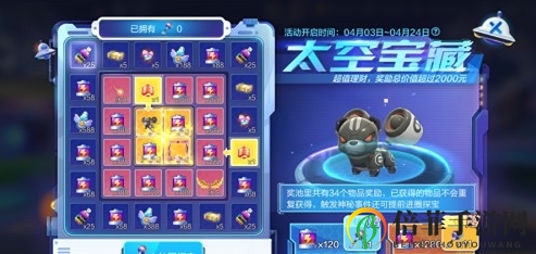 跑跑卡丁车手游太空宝藏理财活动规则是什么 太空宝藏理财活动规则一览
