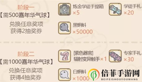 最强蜗牛嘉年华气球兑换攻略大揭秘 嘉年华气球换什么最好