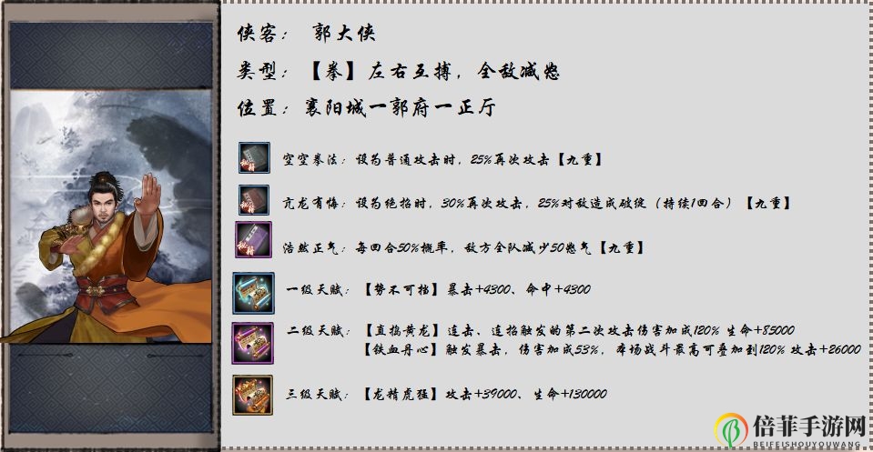 群侠传手游拳类侠客图鉴大全 群侠传拳系列侠客一览