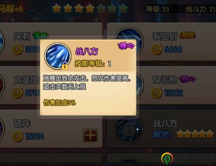 天天三国马超怎么样 马超值得培养吗