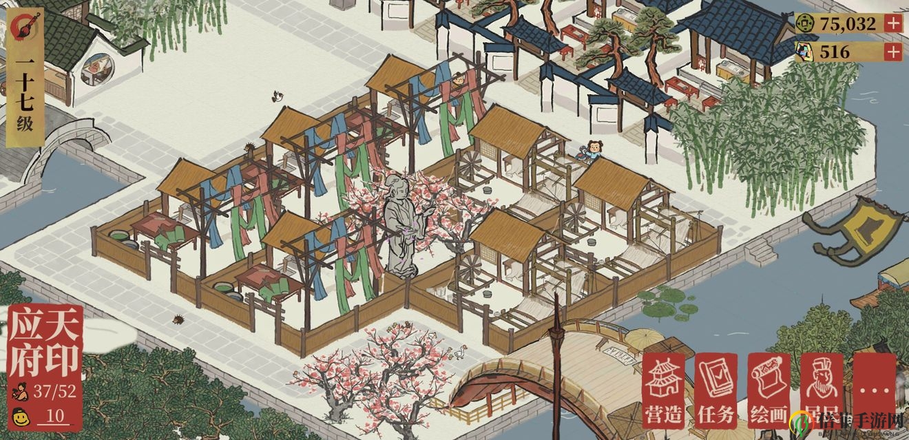 江南百景图应天府布局分享 应天府雕像布局攻略