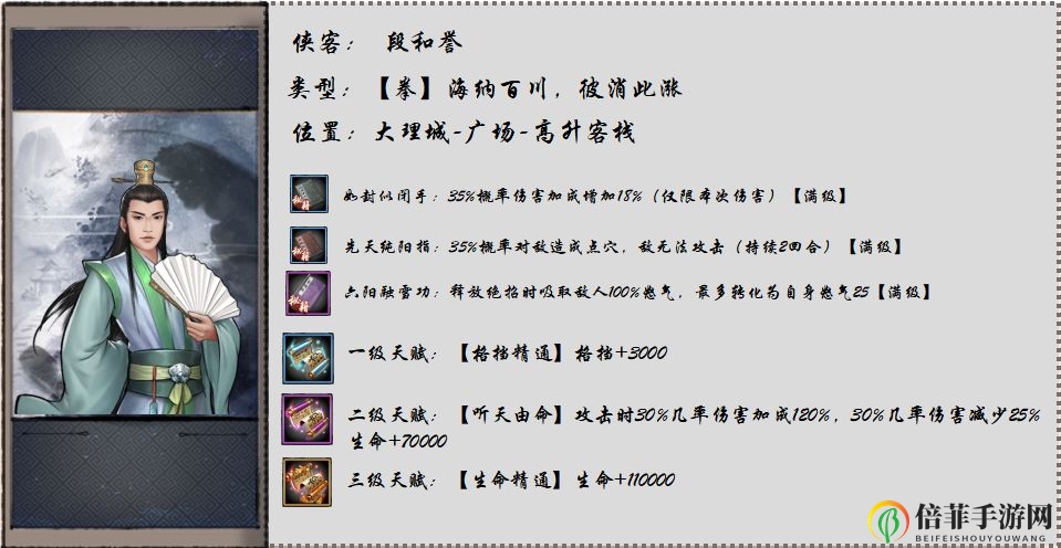 群侠传手游拳类侠客图鉴大全 群侠传拳系列侠客一览
