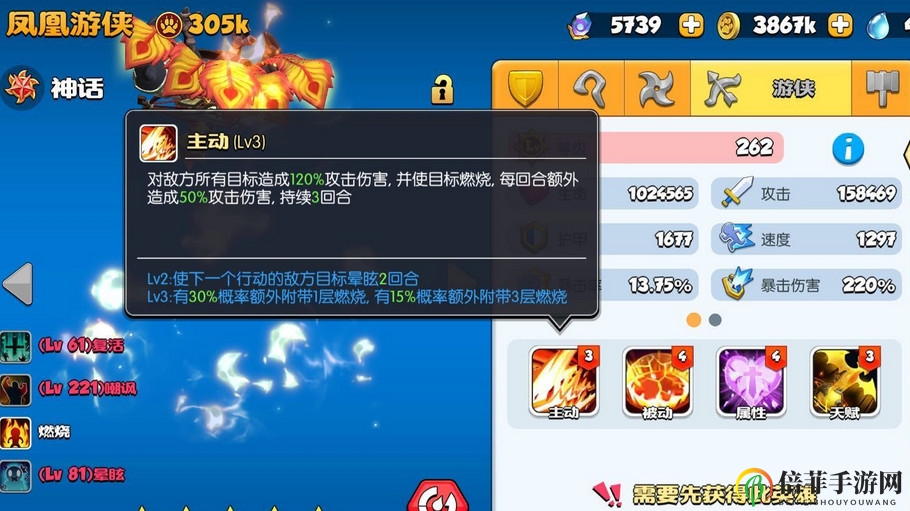 欢乐大作战凤凰游侠怎么样厉害吗