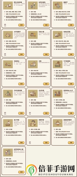 动物餐厅最新客人解锁条件大全 2020客人解锁条件汇总