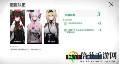 《战双帕弥什巴别塔BPV-4攻略》第四关阵容搭配策略揭秘