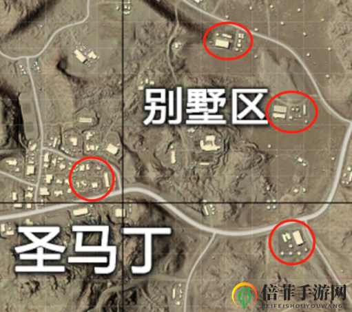 和平精英跳伞快速降落技巧介绍 和平精英沙漠地图别墅区推荐降落点分享