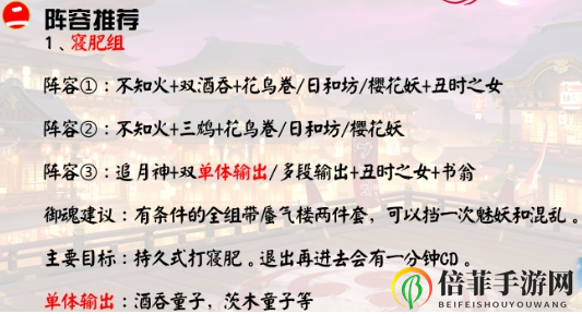 阴阳师2020寝肥合战怎么打 为崽而战寝肥合战打法及阵容攻略