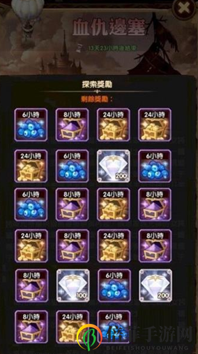 剑与远征奇境探险血仇边塞图文攻略 剑与远征奇境探险血仇边塞奖励一览