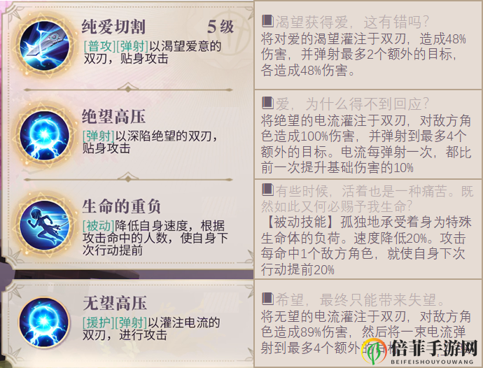 《幻书启世录》弗兰肯斯坦属性技能详解 弗兰肯斯坦值不值得培养