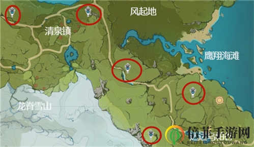 原神地灵龛位置分布一览 最新地灵龛位置大全