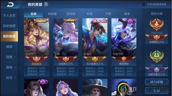 王者荣耀“我的英雄”界面优化详情 10月15日更新内容介绍