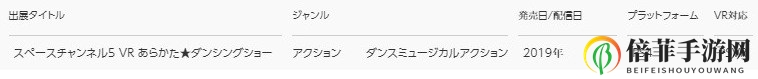 《太空频道5VR》确定PSVR平台延期至2019年发售