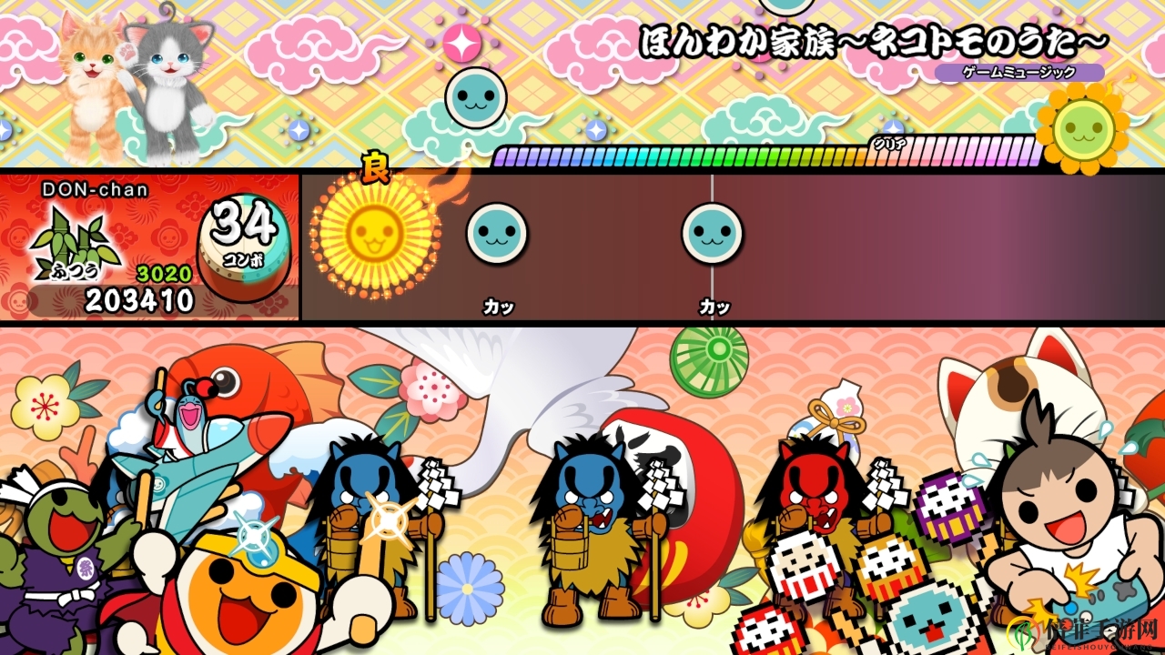 萌猫免费参战！《太鼓达人Switch版》最新联动更新