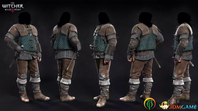 《巫师3》角色3D建模作品欣赏 波兰设计师之力作