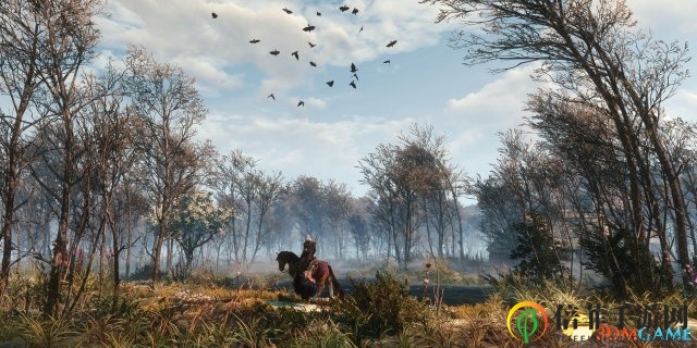 《巫师3：狂猎》美图鉴赏，视觉对决《上古5》MOD画质