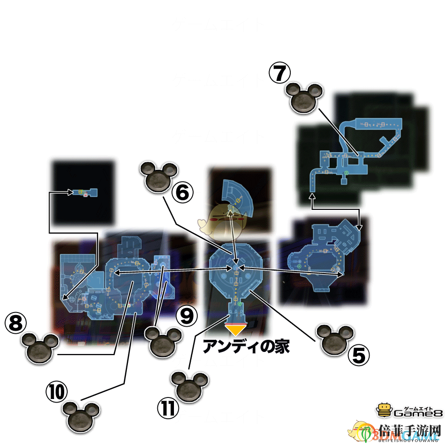 《王国之心3》玩具总动员世界全米奇幸运标记位置攻略