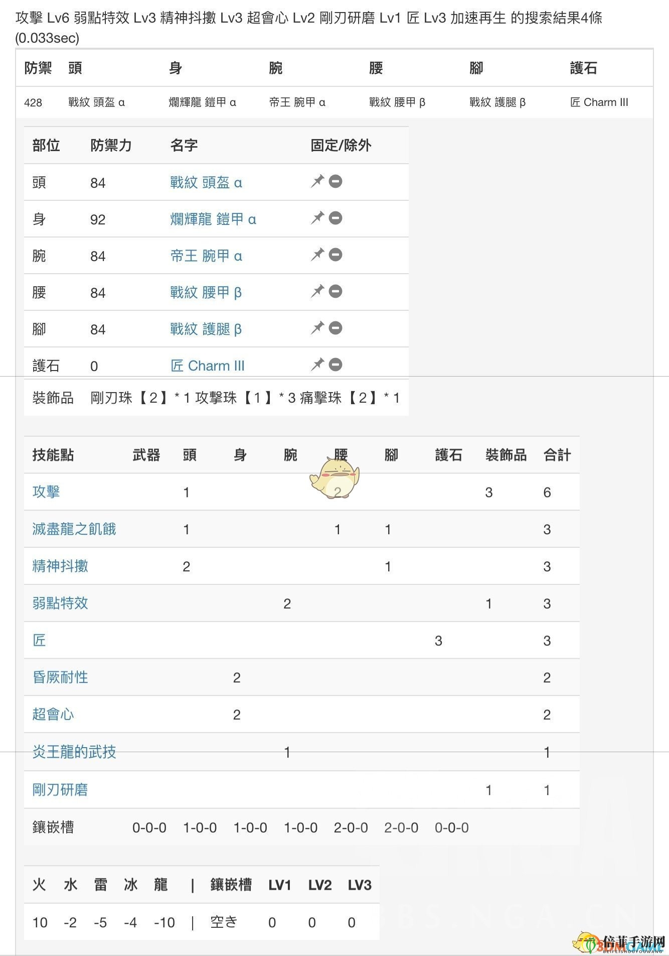 《怪物猎人：世界》PC3.2太刀配装一览