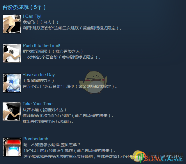 《凯瑟琳》全成就中文版一览