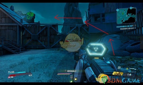 《无主之地3》旱土地区红宝箱位置介绍