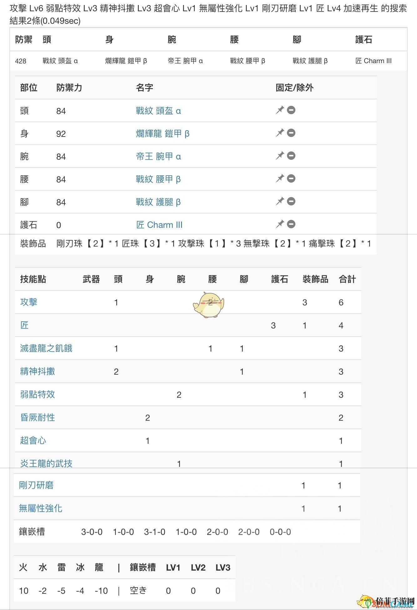 《怪物猎人：世界》PC3.2太刀配装一览