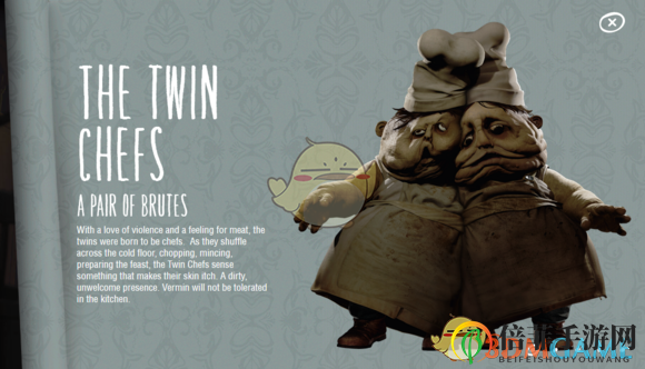 《小小噩梦》官方人物设定整理汇总